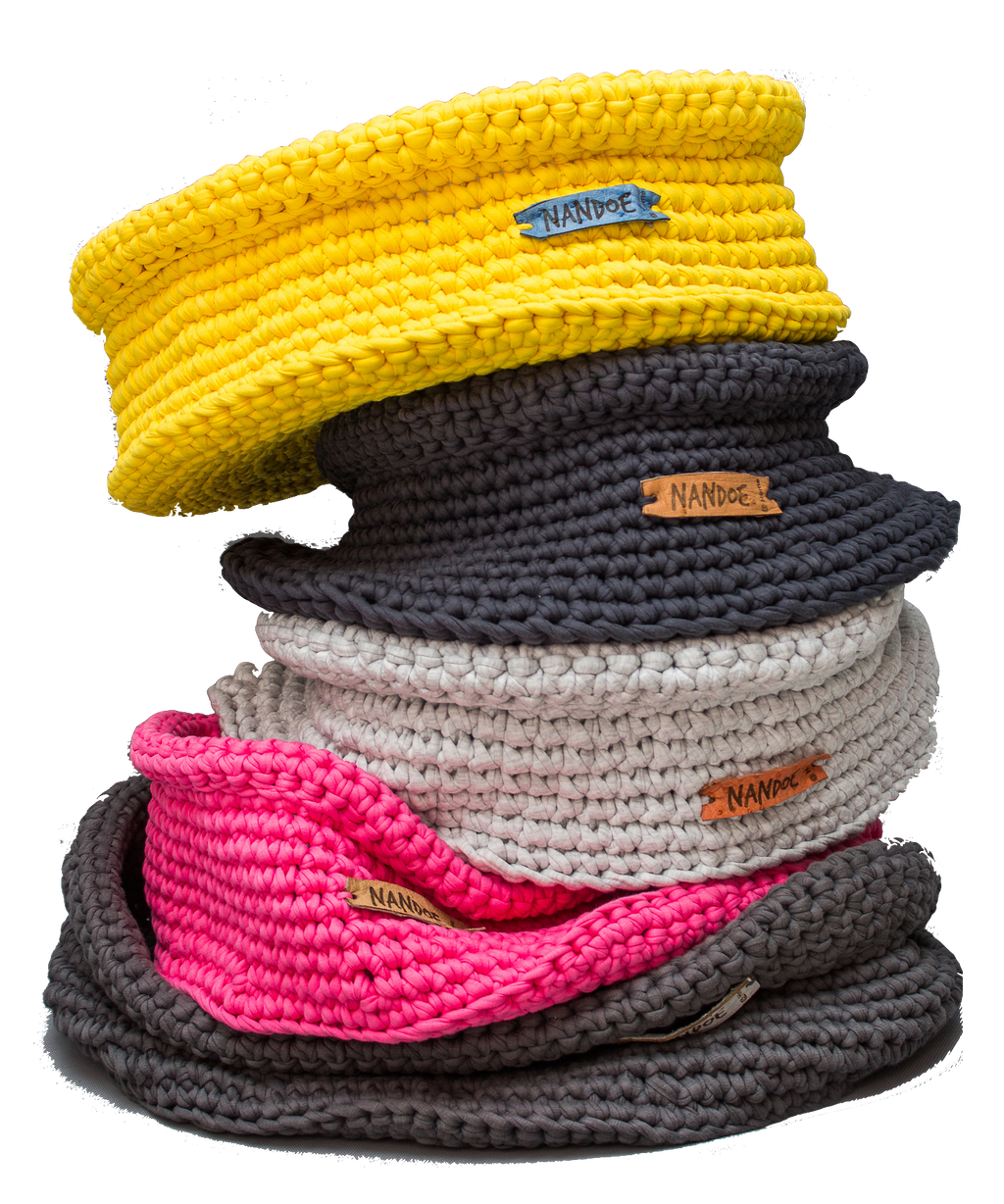 Hand Crochet Baskets